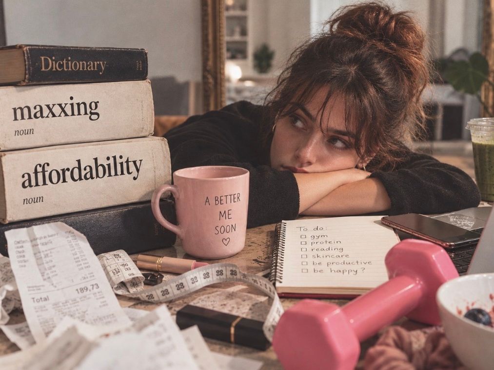 Maxxing vs affordability, και η λέξη της χρονιάς σε θέλει καλύτερη μέχρι να σιχαθείς τον εαυτό σου