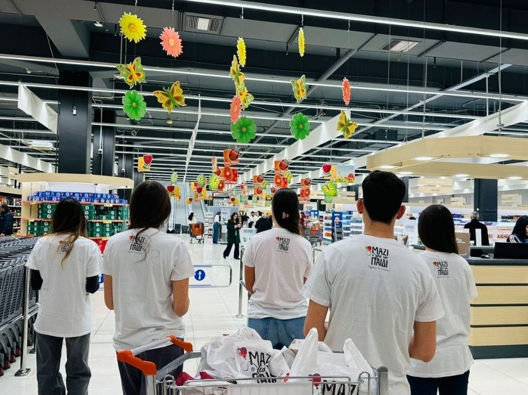 Το Μαζί για το Παιδί συγκέντρωσε 2.500 είδη πρώτης ανάγκης για παιδιά σε φορείς παιδικής προστασίας