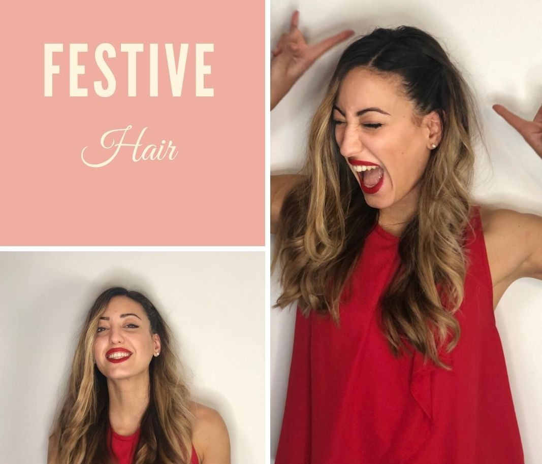 Το πιο απλό χτένισμα που μπορείς να κάνεις για κάθε πάρτυ στις γιορτές