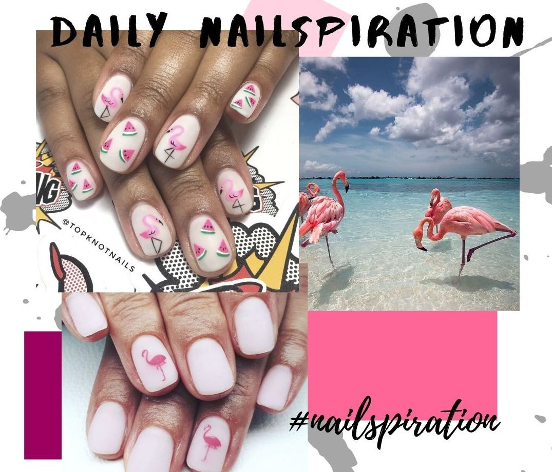 Pink flamingos! Μάθε γιατί τα φλαμίνγκο είναι… ροζ και δες 15 καλοκαιρινά #FlamingoNails