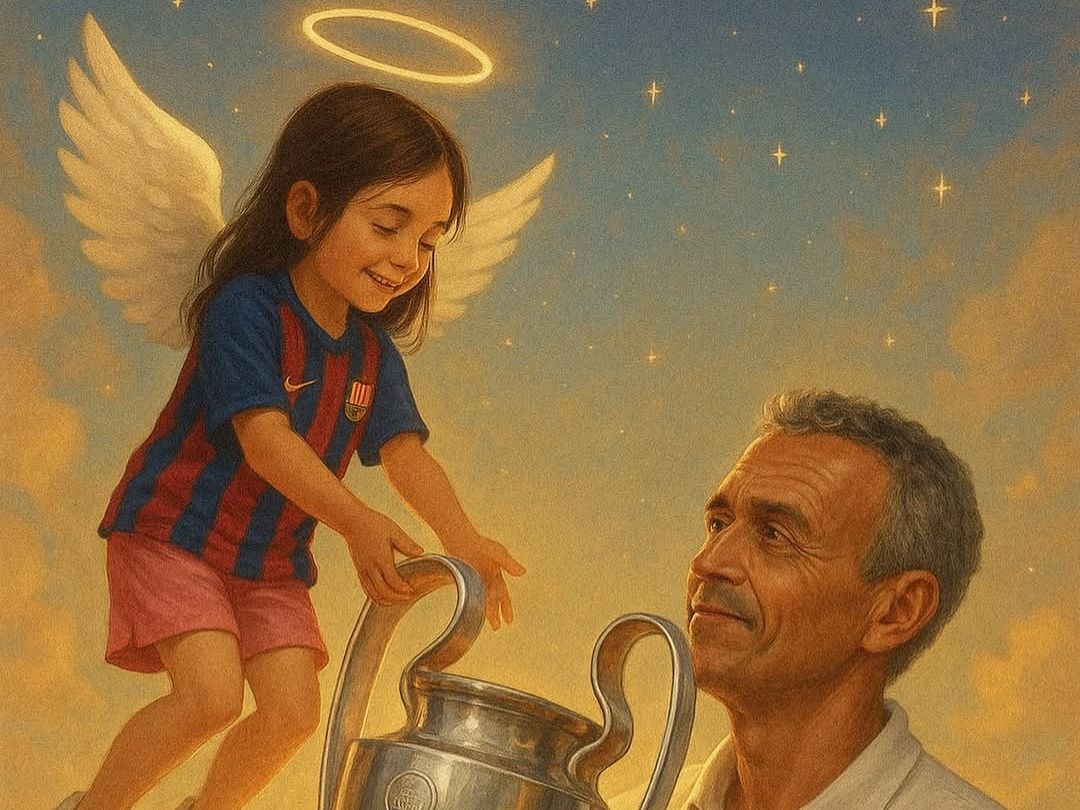 Από το πένθος στον θρίαμβο ο Luis Enrique σήκωσε ακόμη ένα τρόπαιο με την κόρη του πάντα στην καρδιά