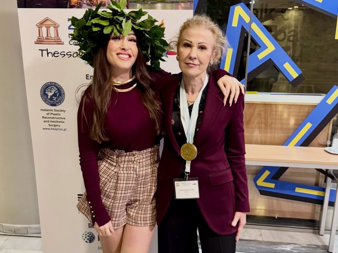 Η ισχύς εν τη ενώσει: Η Ιωάννα Παλιοσπύρου και η γιατρός της, Μαρία Καλοφώνου, τιμήθηκαν διεθνώς