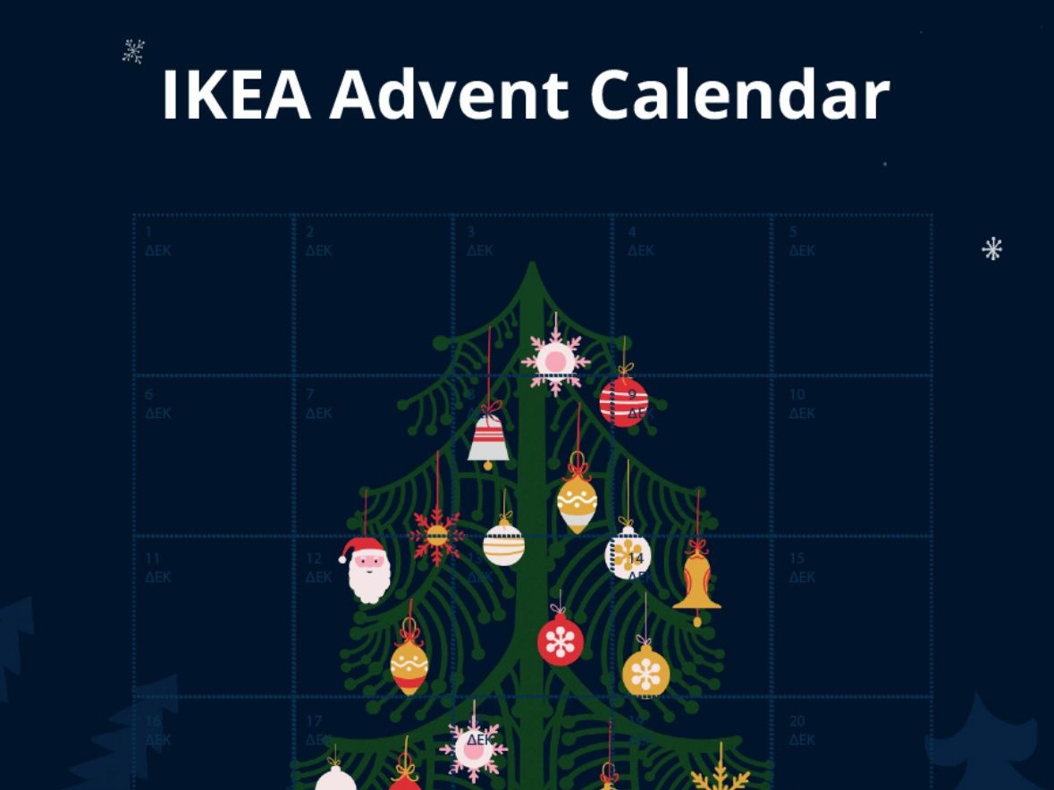 Η IKEA φέρνει και φέτος τη μαγεία των γιορτών στο σπίτι με το ανανεωμένο Advent Calendar
