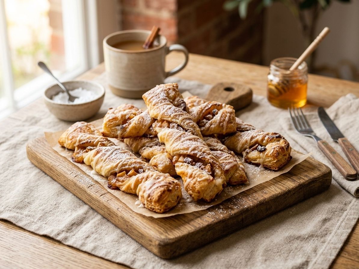 Ξέχνα την κλασική μηλόπιτα: Αυτά τα apple strudel twists με σφολιάτα φτιάχνονται πανεύκολα