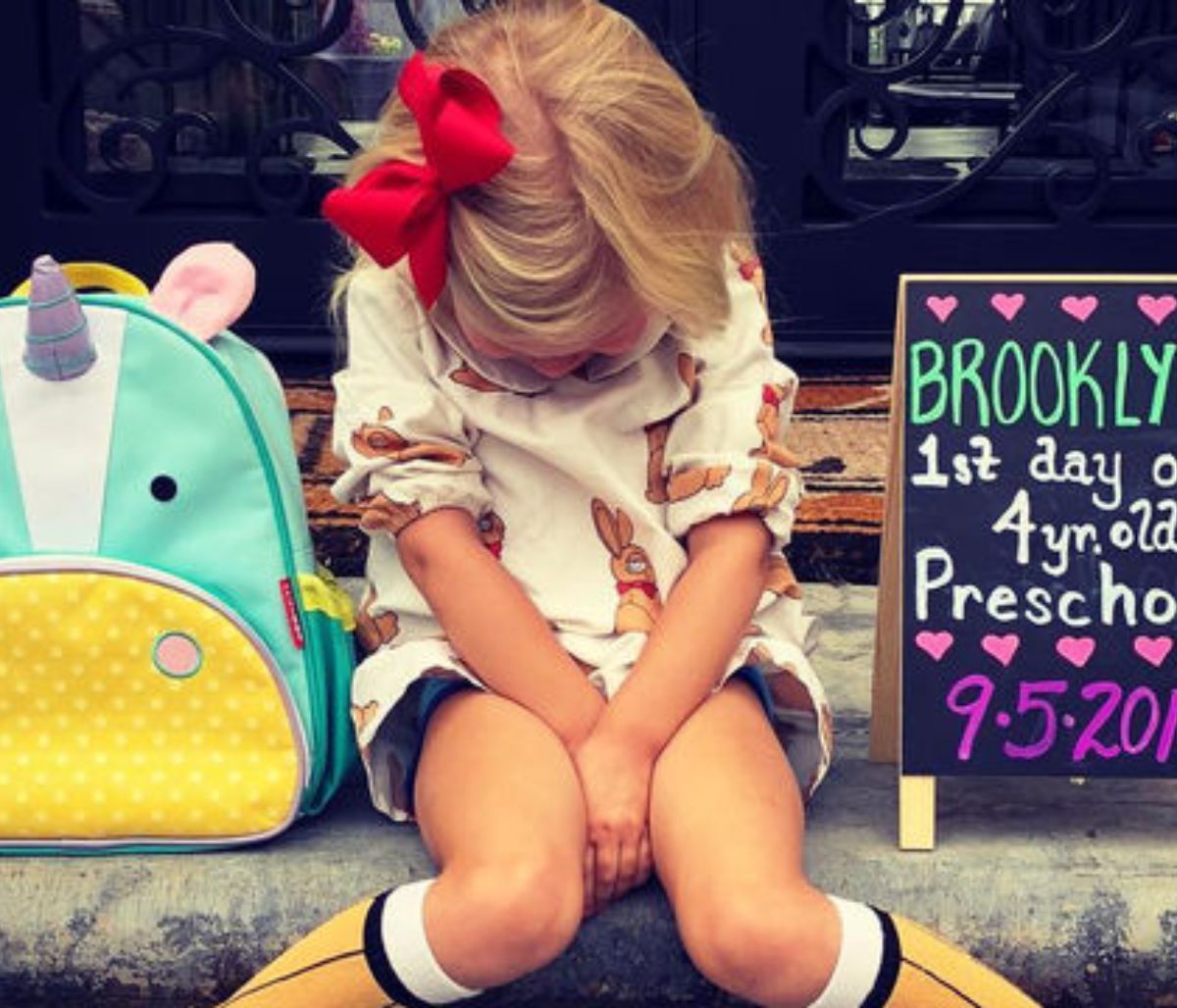 Η κόρη του διάσημου ζευγαριού δεν πήγε με χαρά την πρώτη μέρα στο σχολείο (pics)