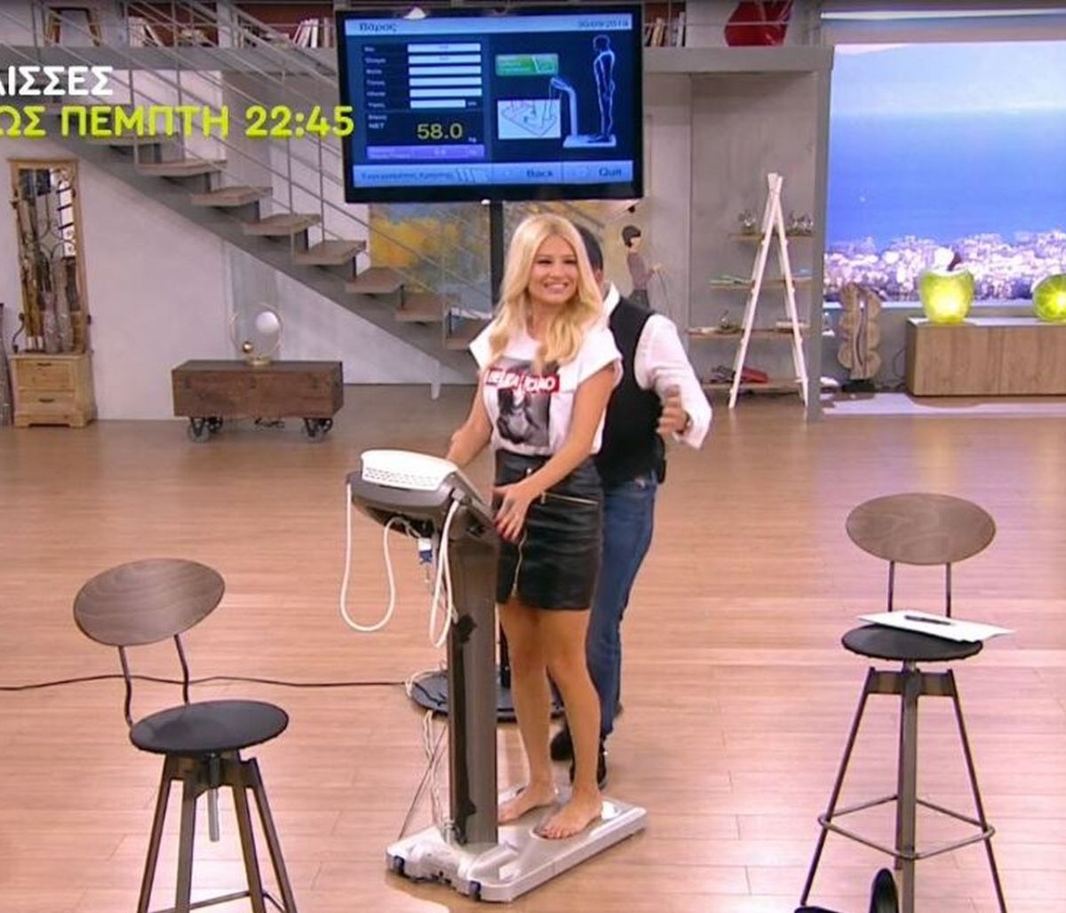 Το πρωινό: Η Φαίη Σκορδά ανέβηκε στη ζυγαριά και δείτε πόσα κιλά είναι! (Video & Photos)