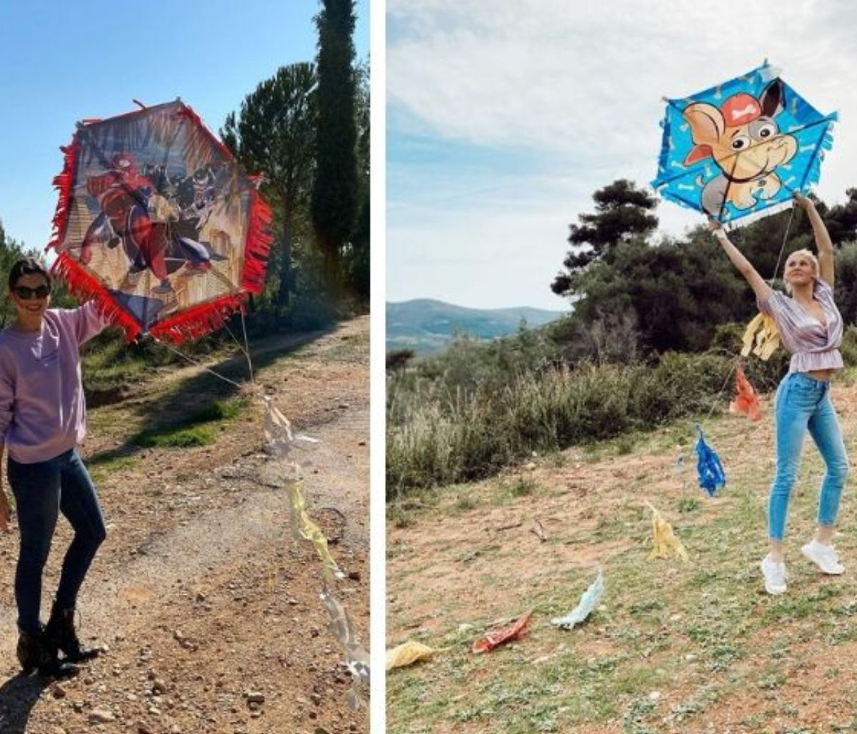 Έλληνες διάσημοι γονείς και τα παιδιά τους: Δείτε πώς πέρασαν την Καθαρά Δευτέρα (pics)