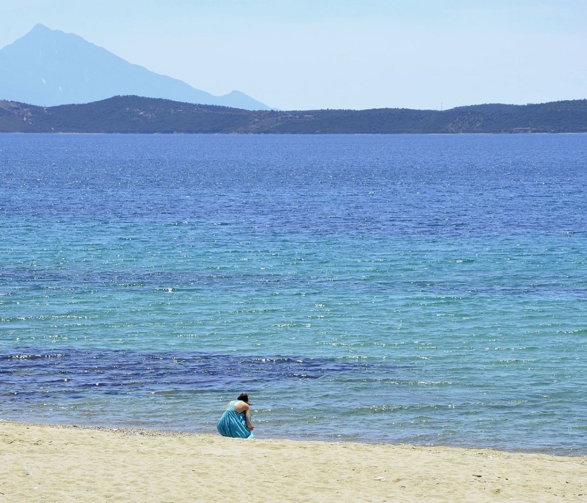Χαλκιδική: Γέμισε... λεκάνες περιοχή κοντά στην παραλία (video)