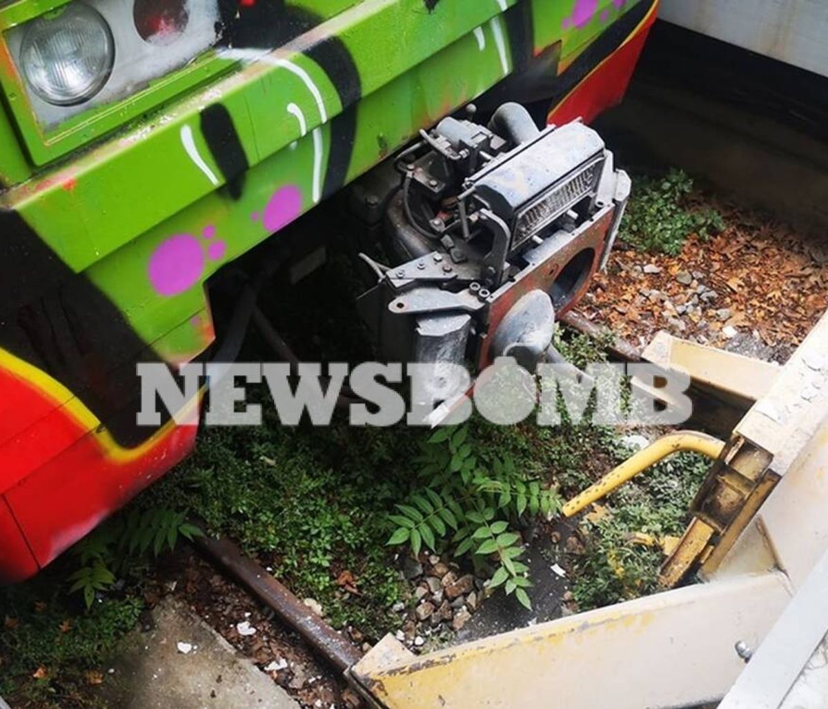 Συρμός του ΗΣΑΠ προσέκρουσε στον σταθμό της Κηφισιάς