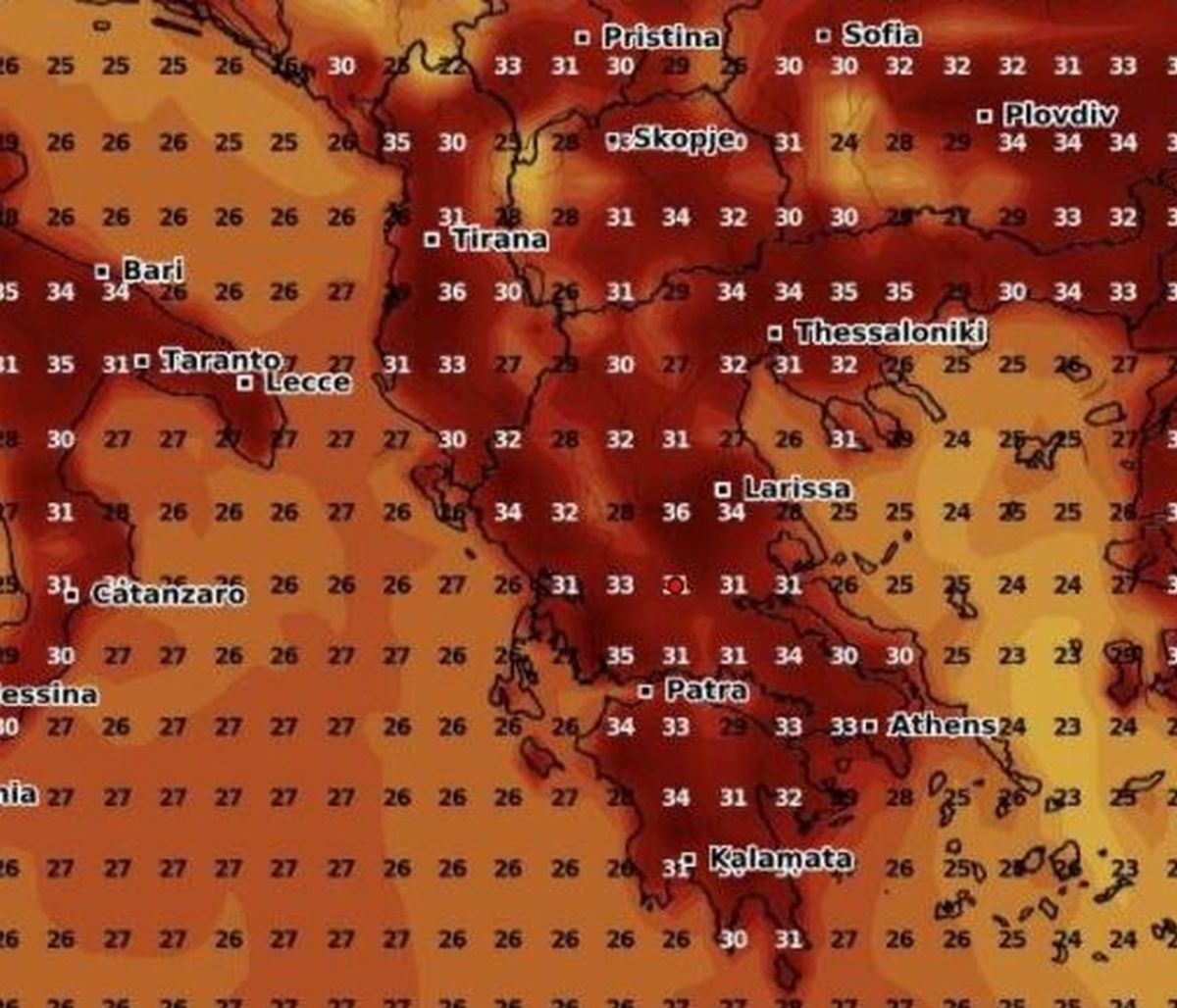 Καιρός: Ζεστός μέχρι και το τέλος Αυγούστου! Καρέ - καρέ η εξέλιξη (photos)