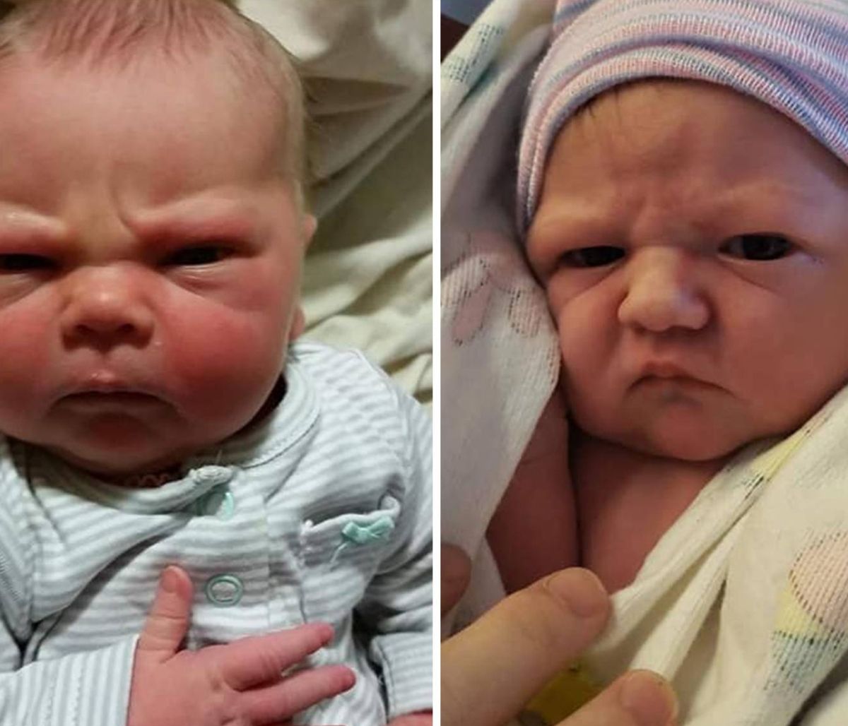 Οι γκρινιάρικες φατσούλες μωρών τρελαίνουν το διαδίκτυο