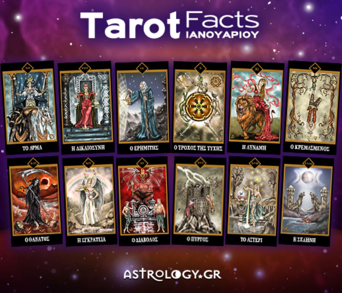 Η αποκαλυπτική κάρτα Ταρώ του Ιανουαρίου για το ζώδιό σου