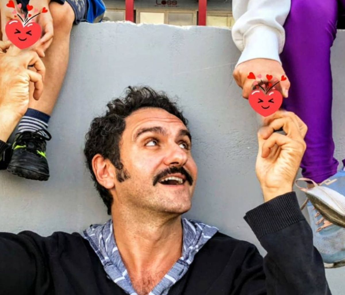 Μελέτης Ηλίας: Παιχνίδια με τον γιο του εν μέσω καραντίνας (pics)