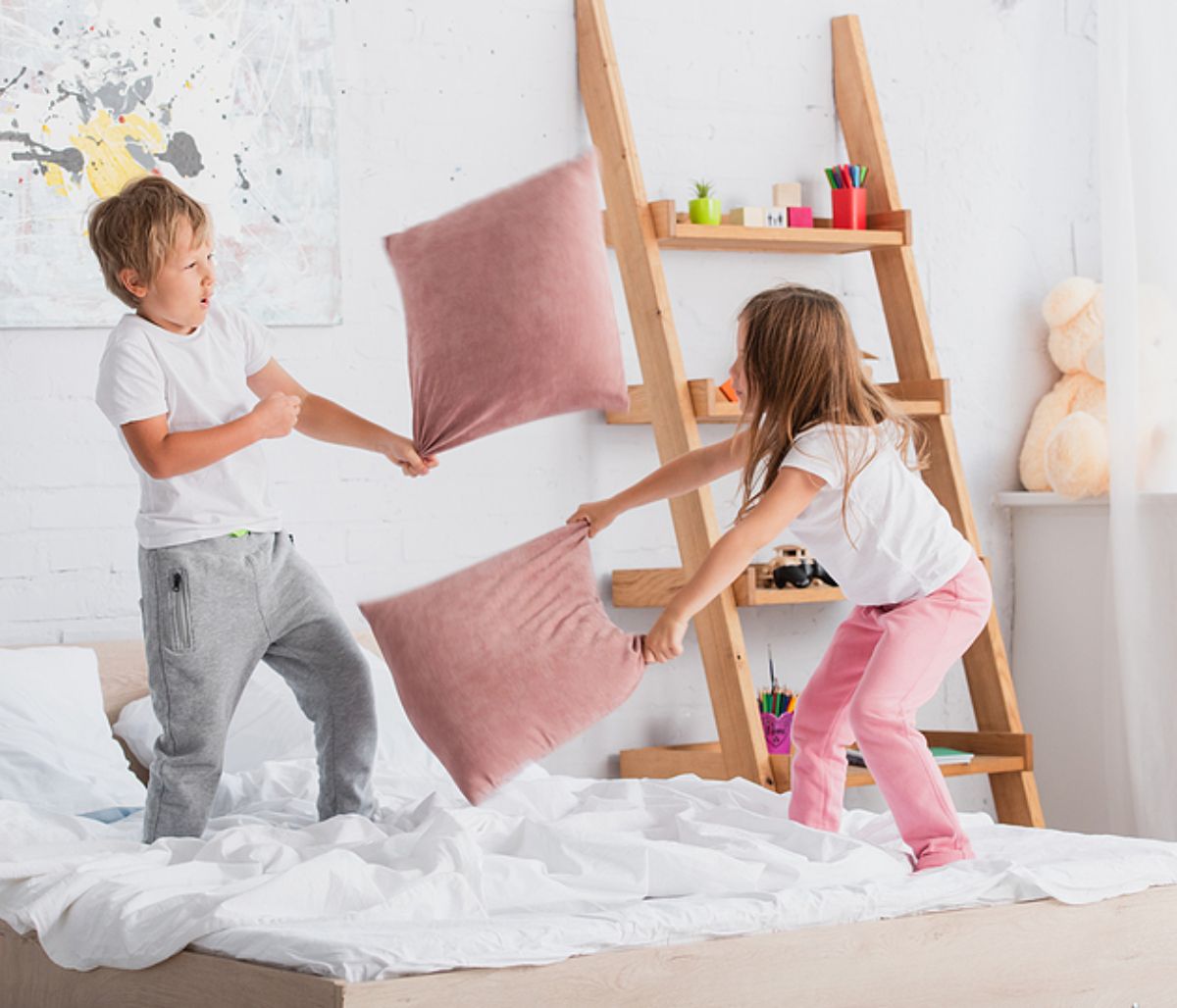 Στο ίδιο δωμάτιο τα αδέρφια ή όχι;