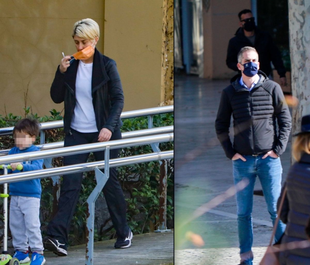 Κοσιώνη – Μπακογιάννης: Βόλτα με τον γιο τους στο Ζάππειο