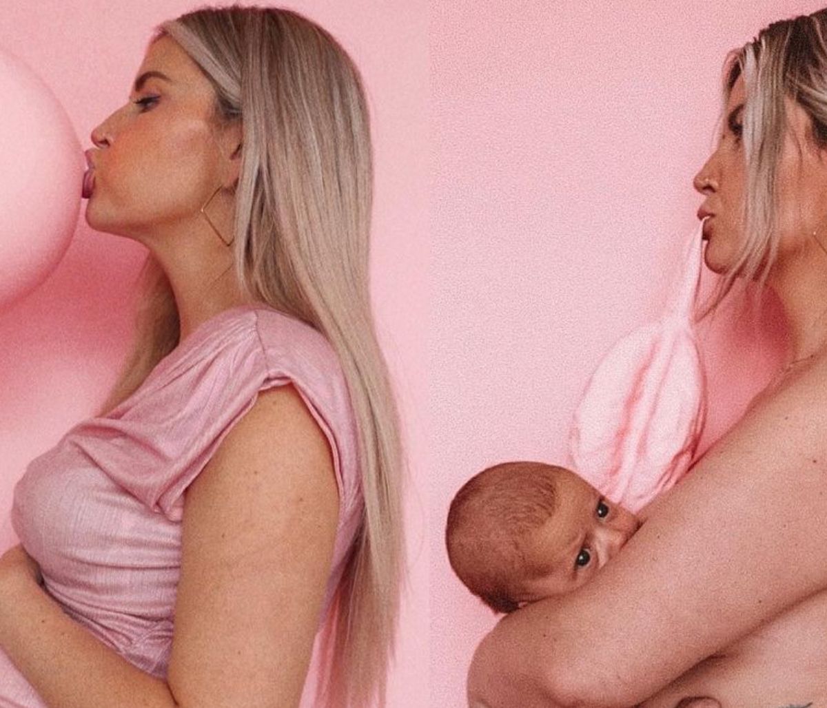 Οι φωτογραφίες αυτής της μαμάς πριν και μετά τη γέννα έγιναν viral