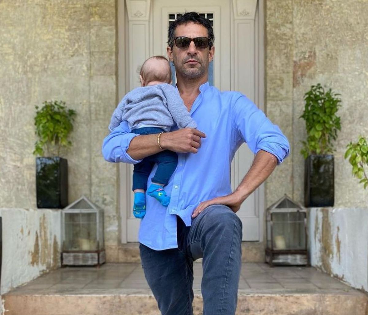 Γιώργος Χρανιώτης: Εργάζεται στο σπίτι παρέα με τον γιο του