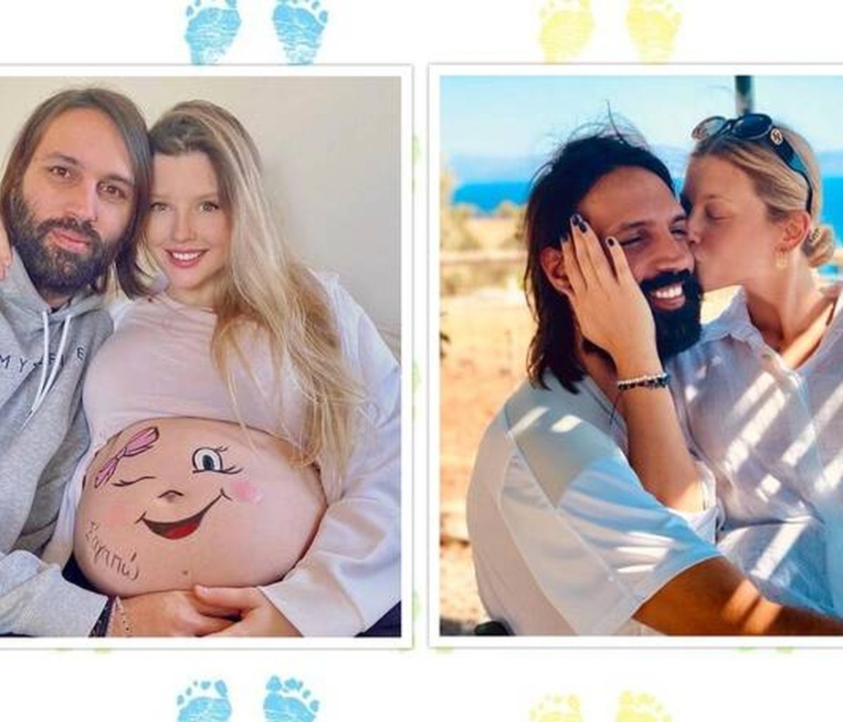 Κωνσταντίνα Κομμάτα: Γέννησε η ηθοποιός - Οι πρώτες φώτο από το μαιευτήριο με το νεογέννητο