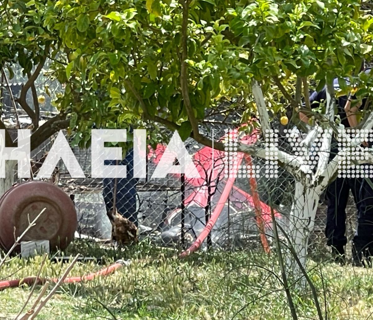 Τραγωδία στην Ηλεία: Δύο νεκροί από πτώση αεροσκάφους