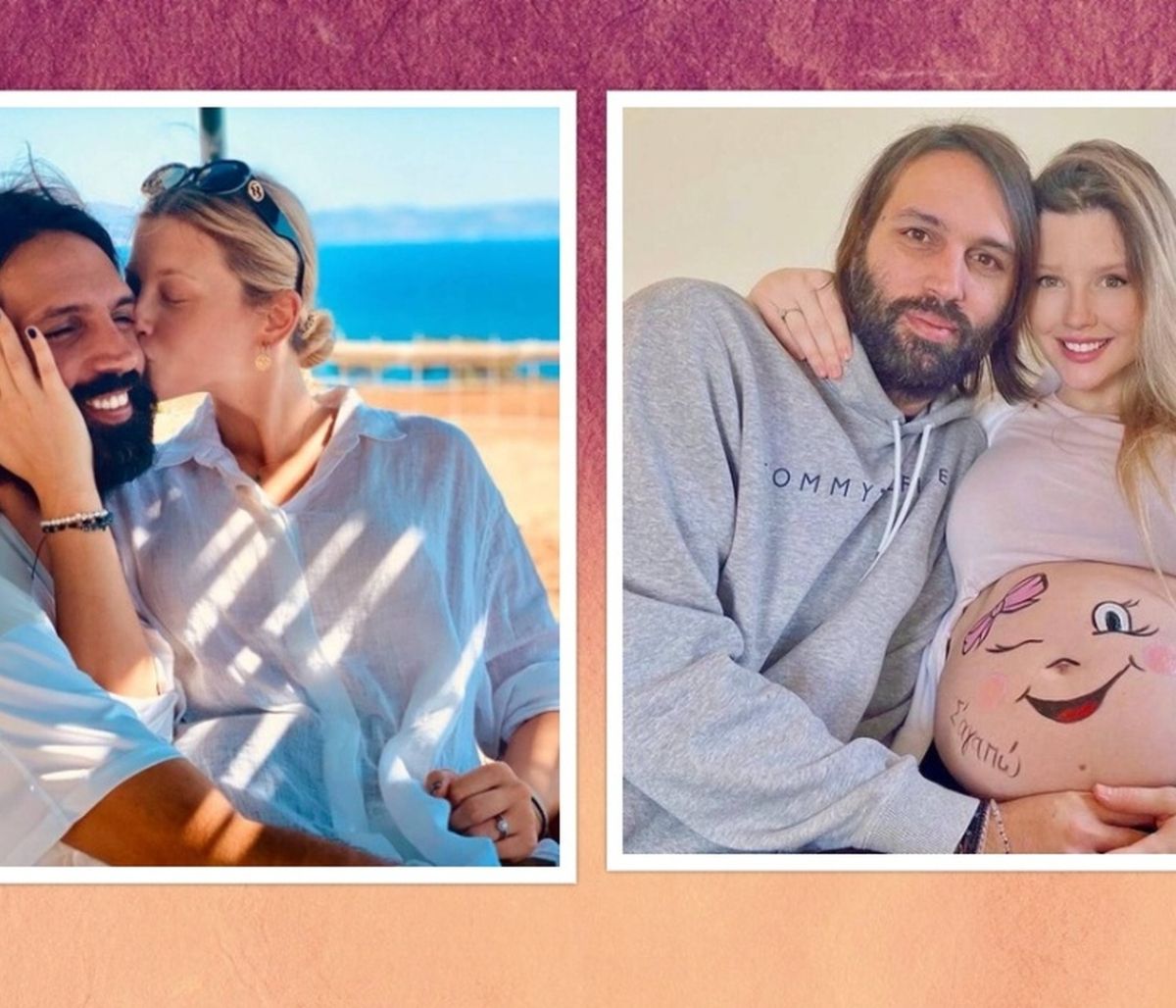 Κωνσταντίνα Κομμάτα: Στην παραλία με την νεογέννητη κόρη της - Θα «λιώσεις» με τη φωτό τους