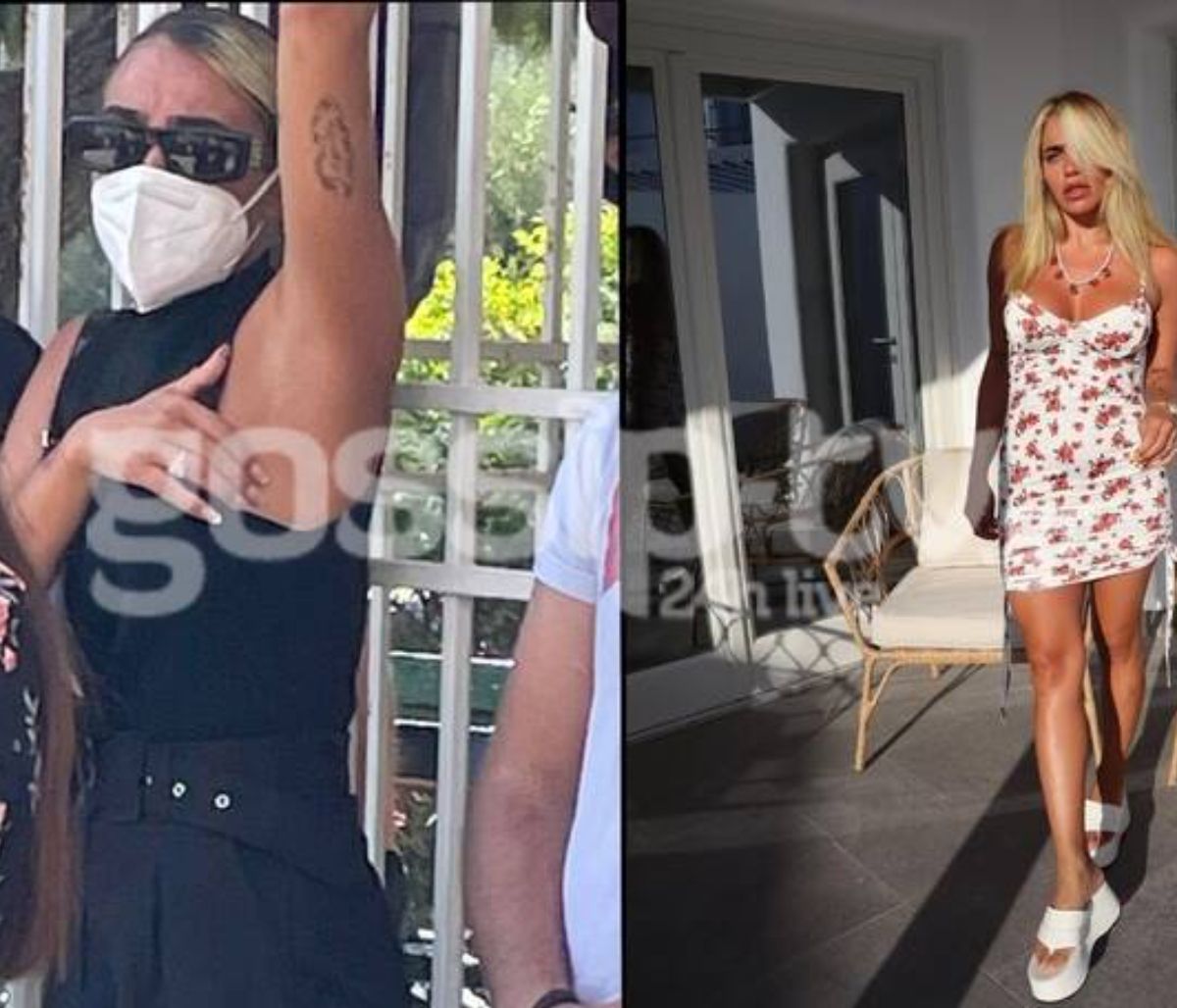 Κόνι Μεταξά: Η αθόρυβη παρουσία της στην κηδεία του Mad Clip (exclusive pics)