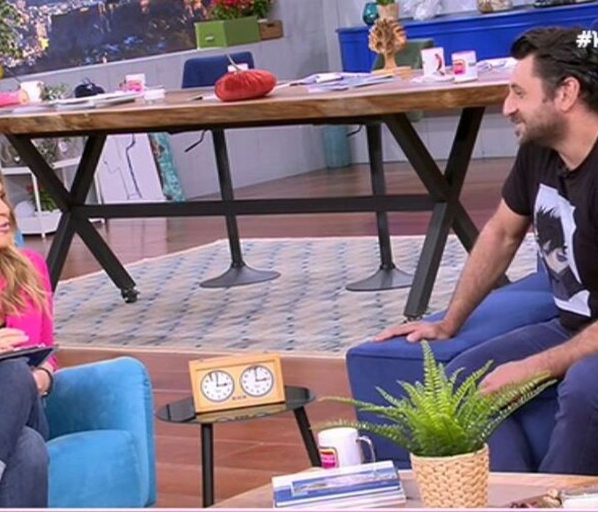 Καλύτερα δε γίνεται: Η ατάκα του Γιώργου Χρυσοστόμου που άφησε άφωνη την Ναταλία Γερμανού