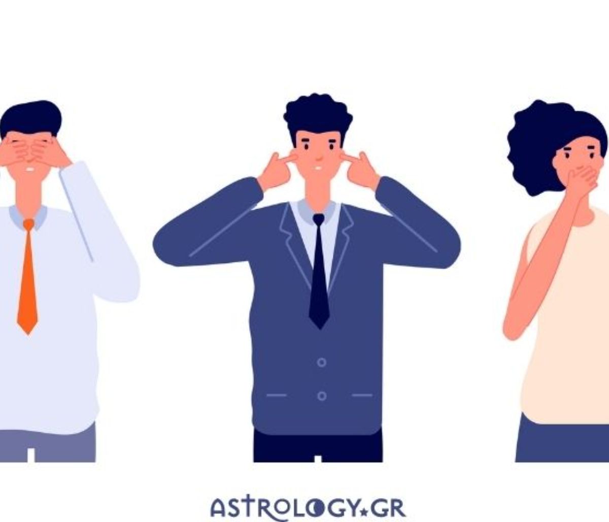 Τα 4 ζώδια που δεν ξέρουν, δεν είδαν και δεν άκουσαν τίποτα!