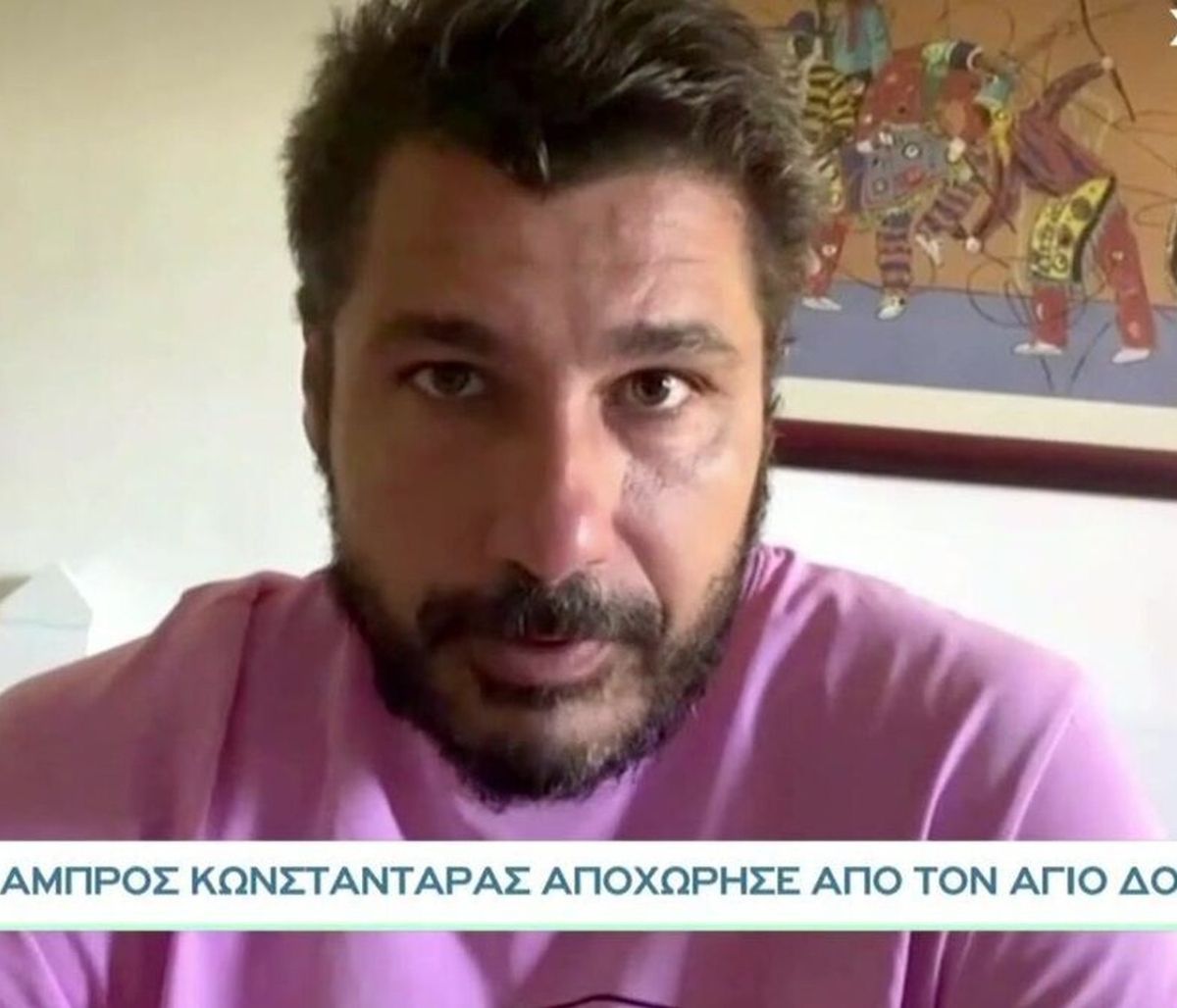 Κωνσταντάρας: Οι πρώτες δηλώσεις μετά την αποχώρησή του - Αποκάλυψε τη σχέση Μυριέλλας και John