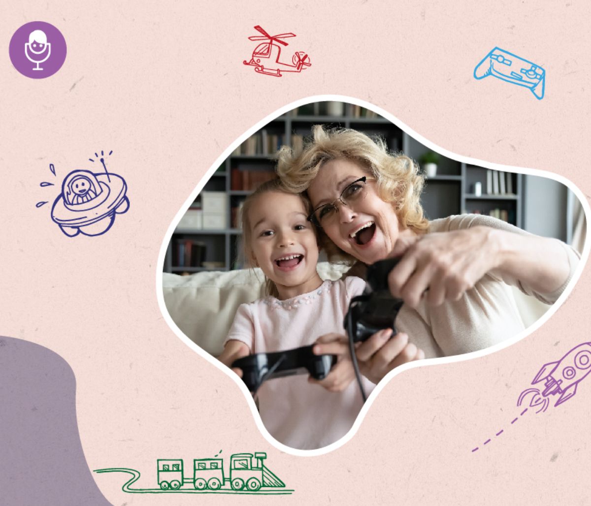 «Μαμά, podcast να βάλεις»: Όταν οι γιαγιάδες κακομαθαίνουν τα εγγόνια τους