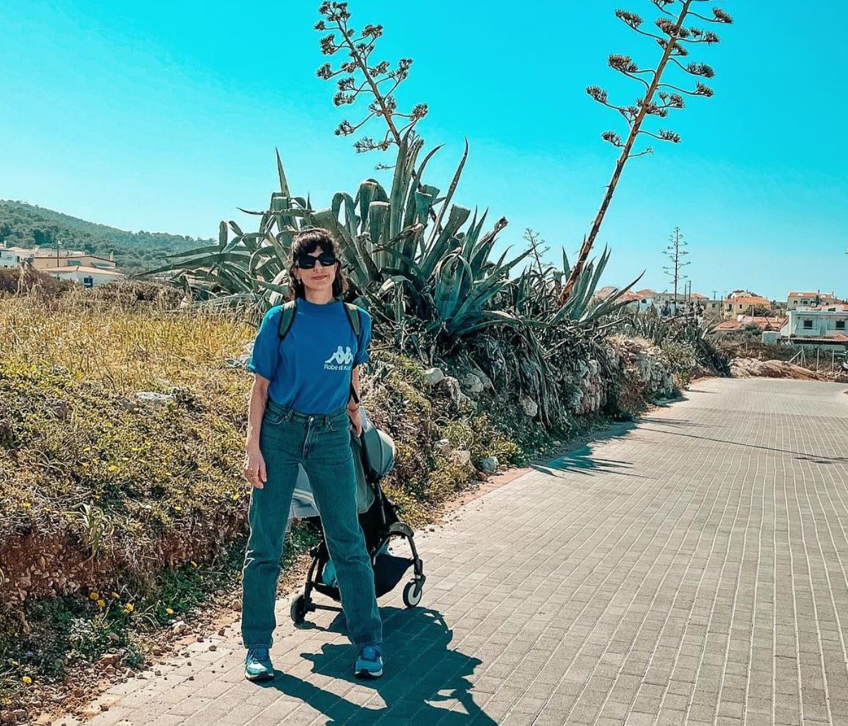 Κατερίνα Παπουτσάκη: Φωτογραφίες από την οικογενειακή απόδραση στο Αγκίστρι