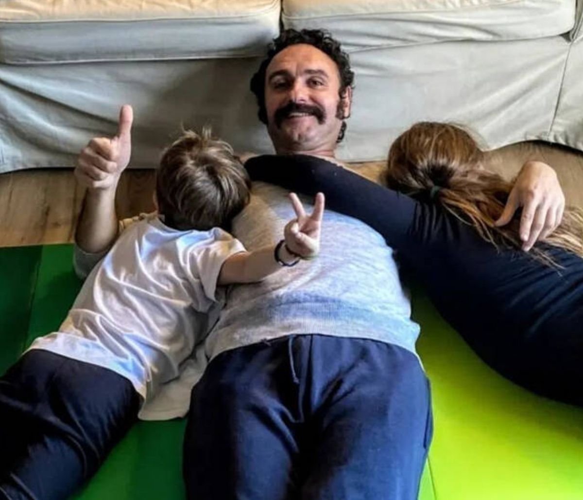 Μελέτης Ηλίας: Με την κόρη και τον γιο του στο Αίγιο