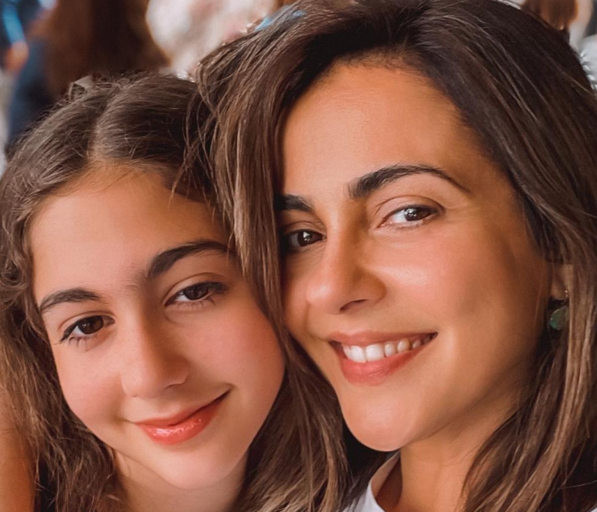 Αγγελική Δαλιάνη: Στο Μιλάνο με την κόρη της (εικόνες)