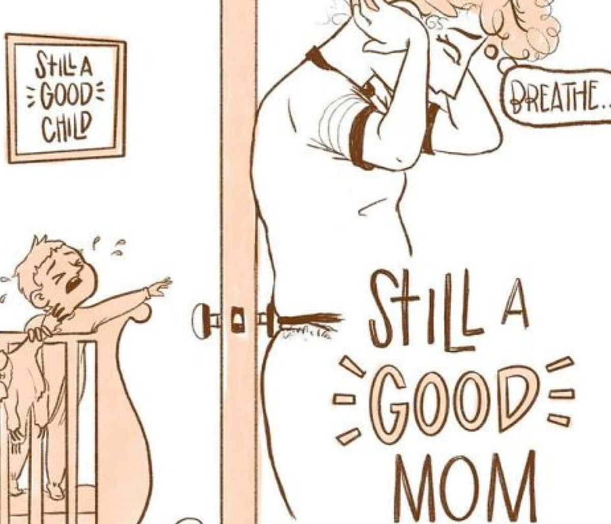 «Ναι, είσαι καλή μαμά» - Αυτά τα σκίτσα ενθαρρύνουν τις μητέρες να πιστέψουν στον εαυτό τους