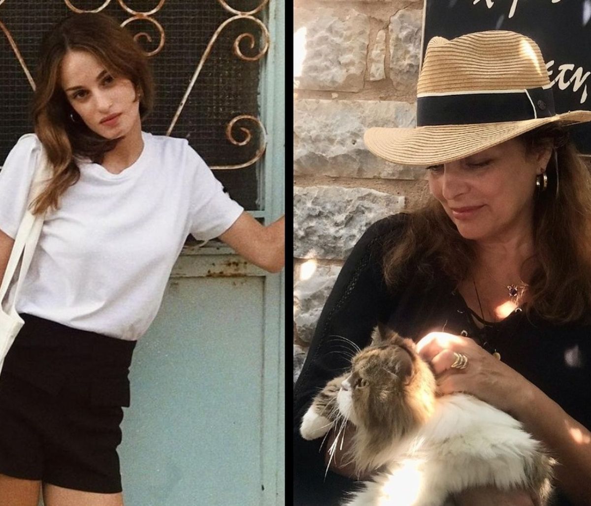 Άντζελα Γκερέκου: Στη Μάνη για τα γυρίσματα της Γης της ελιάς-Μαζί και η κόρη της Μαρία Βοσκοπούλου