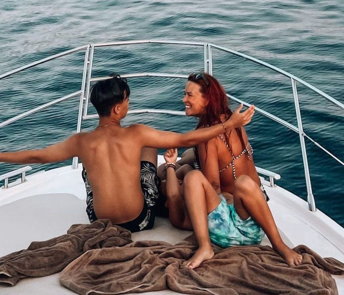 Σίσσυ Χριστίδου: Aπίθανες φωτογραφίες με τους γιους της σε σκάφος