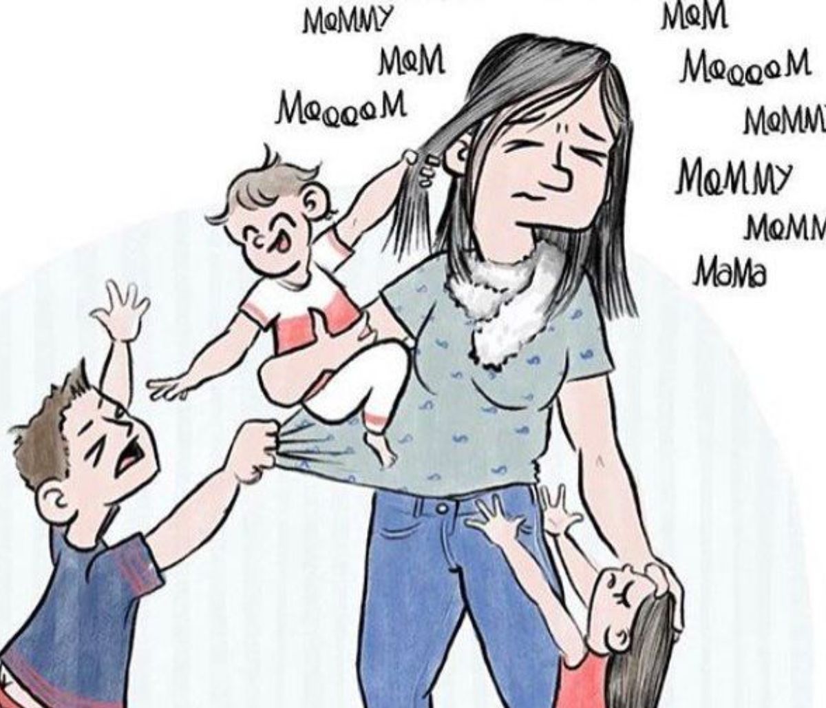 Αυτά τα σκίτσα για τη μητρότητα αφορούν κάθε μητέρα που νιώθει ότι δεν είναι καλή μαμά