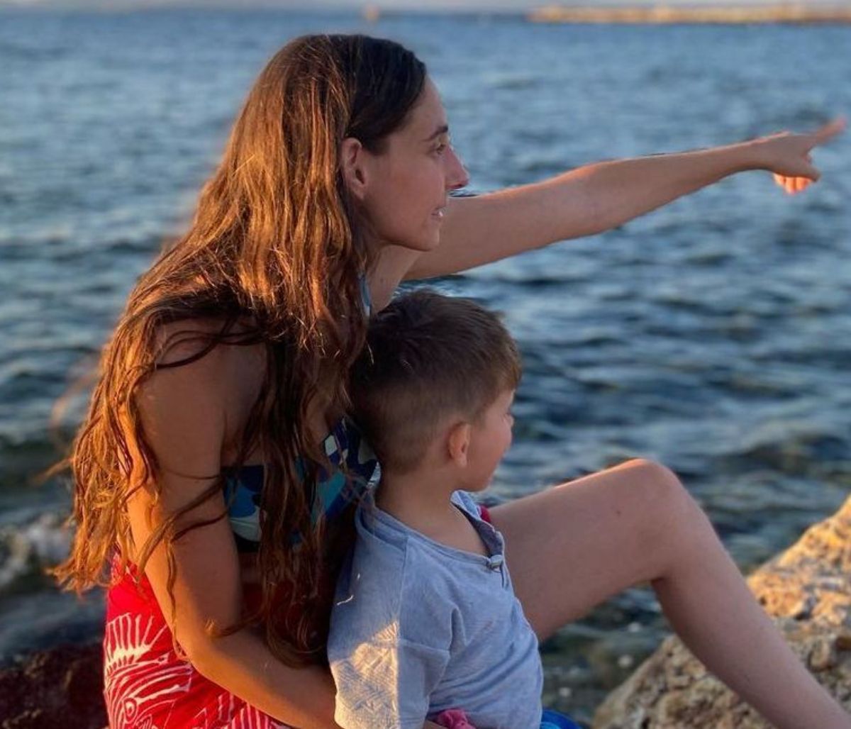 Φωτεινή Αθερίδου – Κωνσταντίνος Μαγκλάρας: Όλες οι φώτο από το γάμο και τη βάφτιση  (εικόνες)