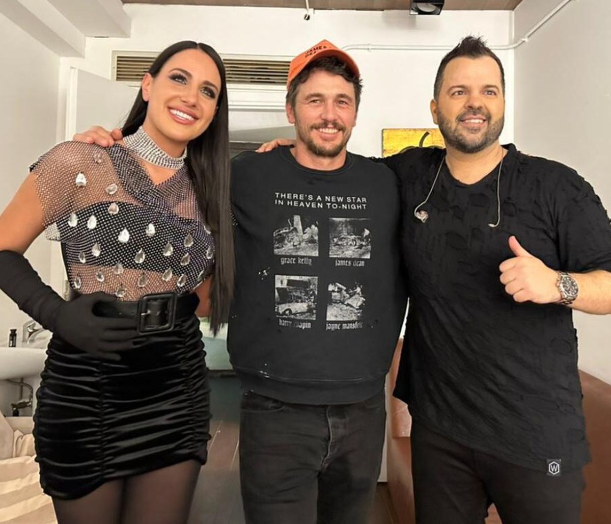 Ο Τζέιμς Φράνκο στην Ελλάδα! Διασκέδασε με Απέργη-Μαλού!