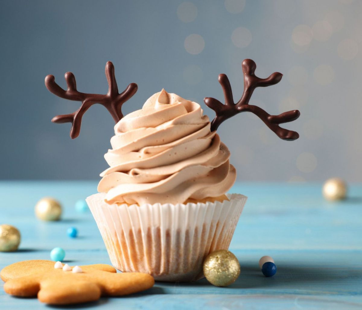 Gingerbread βουτυρόκρεμα για τα χριστουγεννιάτικα cupcakes