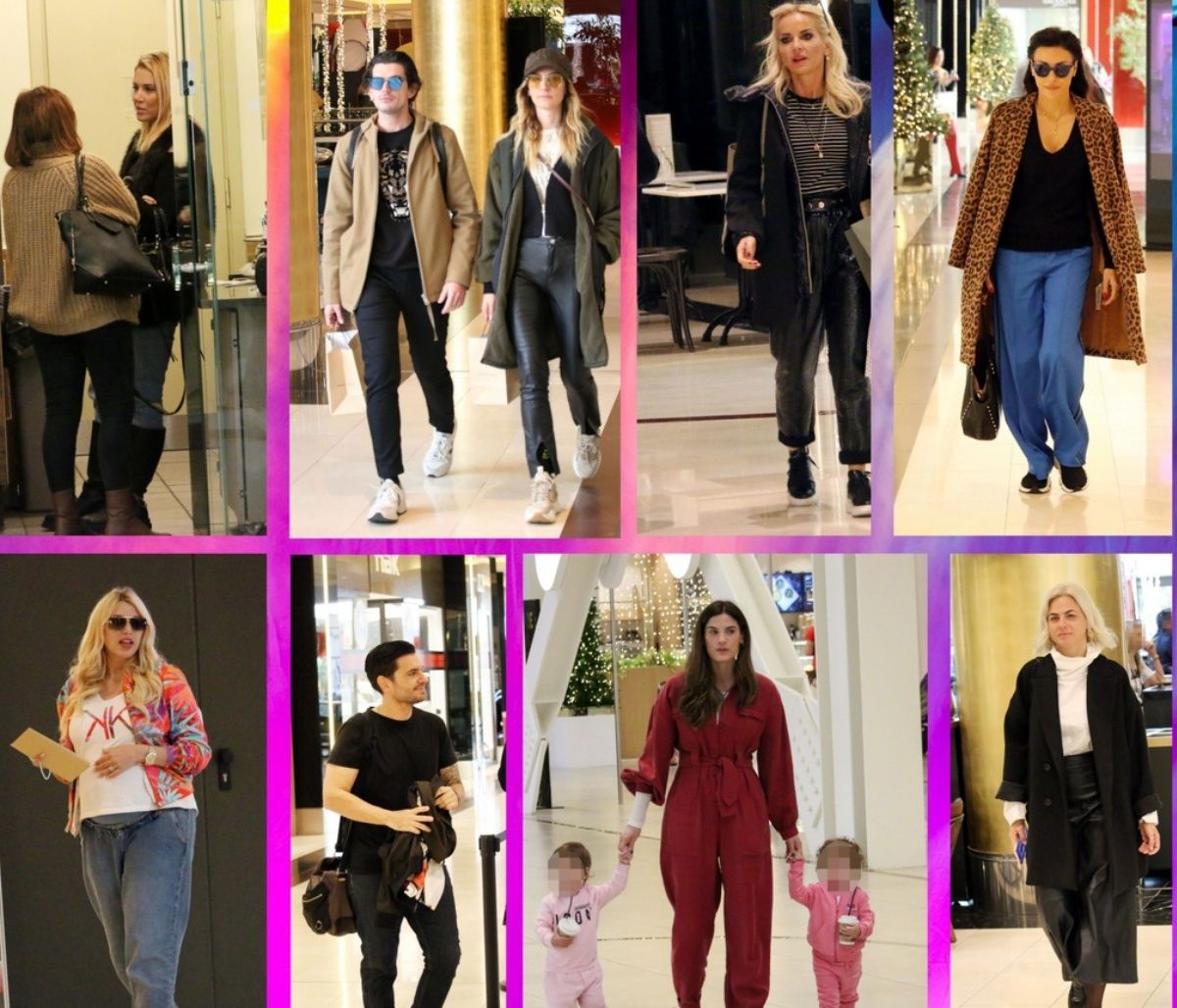 Τα ψώνια και οι ετοιμασίες των celebs για τα Χριστούγεννα!