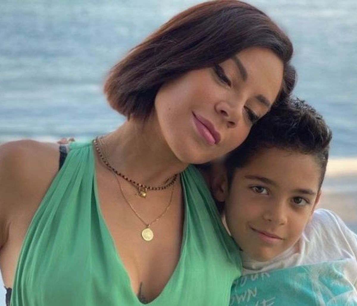 Μαριάντα Πιερίδη: Η φωτογραφία με τον 9χρονο γιο της