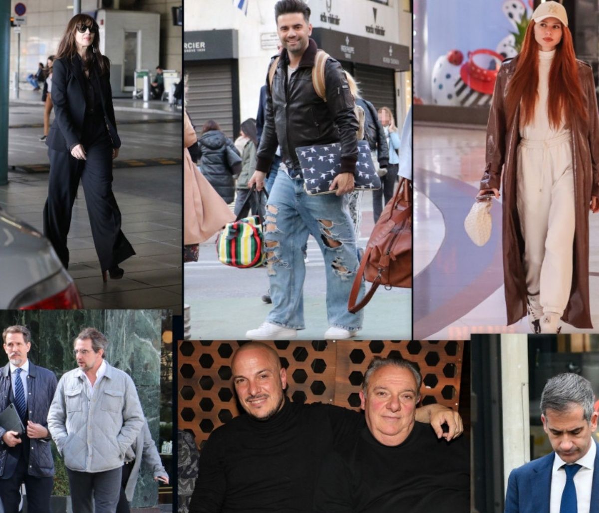 H Μπελούτσι με total black outfit και το look της Καζαντζόγλου