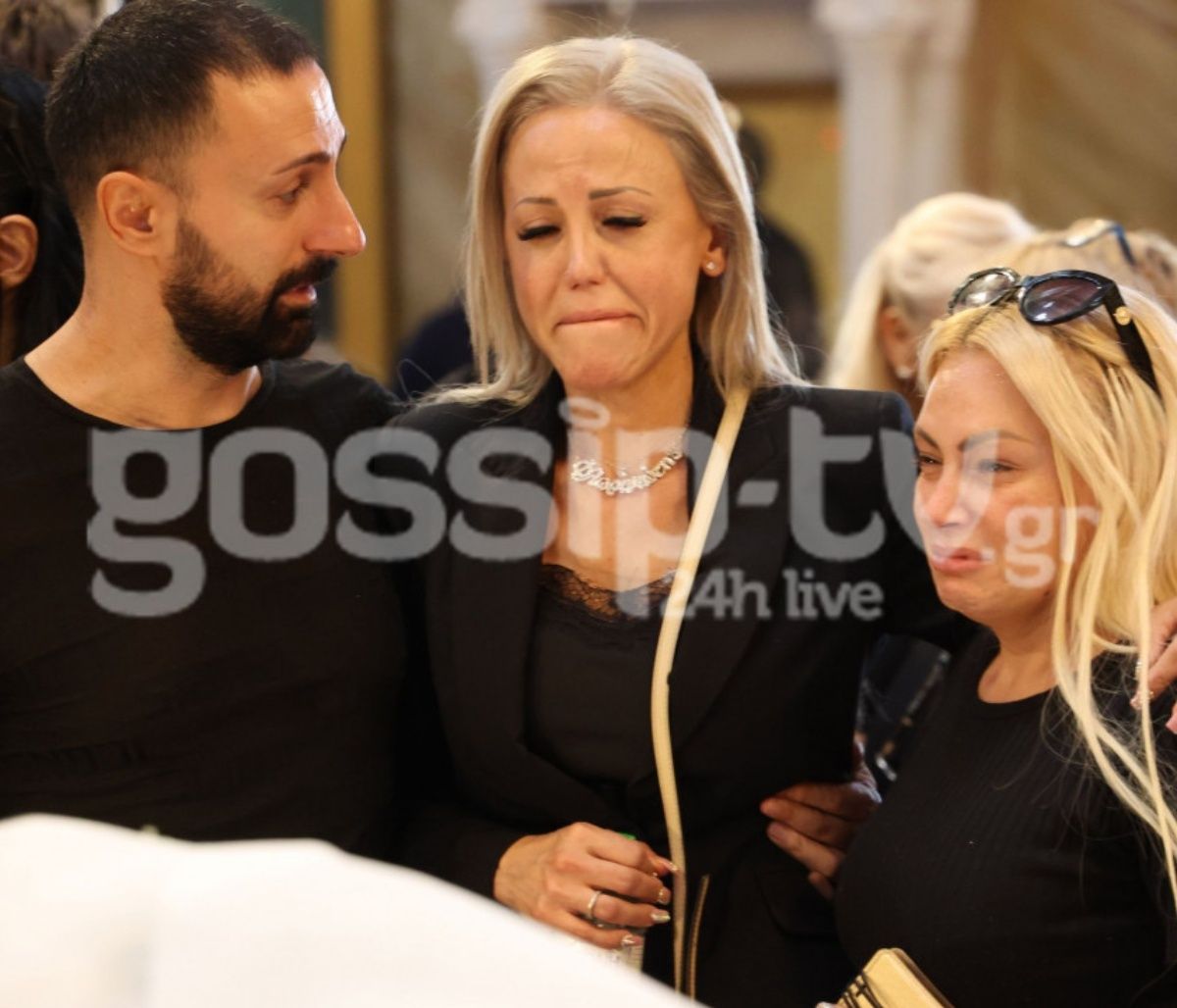 Κηδεία Φλωρινιώτη: Ο σπαραγμός της κόρης του μέσα στην εκκλησία