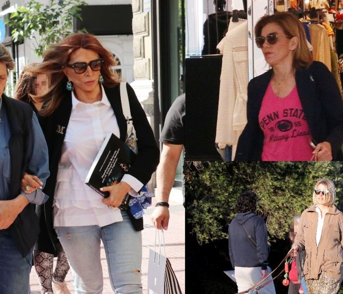 Η στιλάτη Ντενίση και το animal print της Κοσιώνη