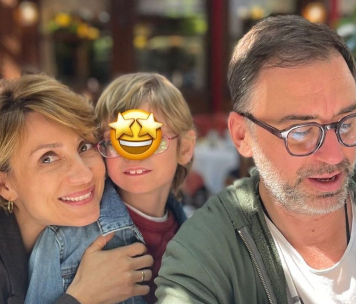 Ευδοκία Ρουμελιώτη: Στο αεροδρόμιο με τον γιο της