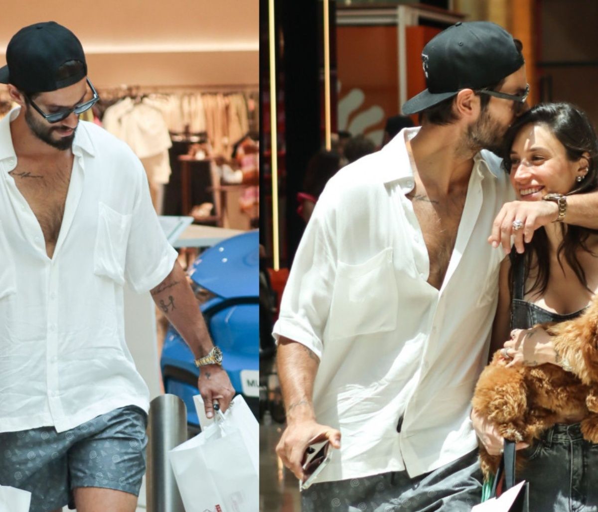 Τα τρυφερά φιλιά του Γιώργου Καράβα στη σύζυγό του