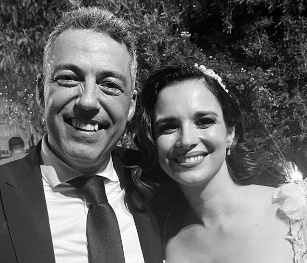 Ευγενία Δημητροπούλου: Η μπλε λεπτομέρεια στο νυφικό και ο συμβολισμός