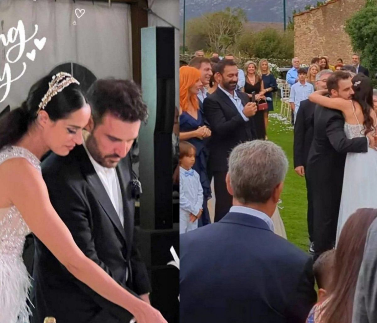 Ευαγγελία Συριοπούλου: Τα δύο εντυπωσιακά νυφικά και οι λεπτομέρειες