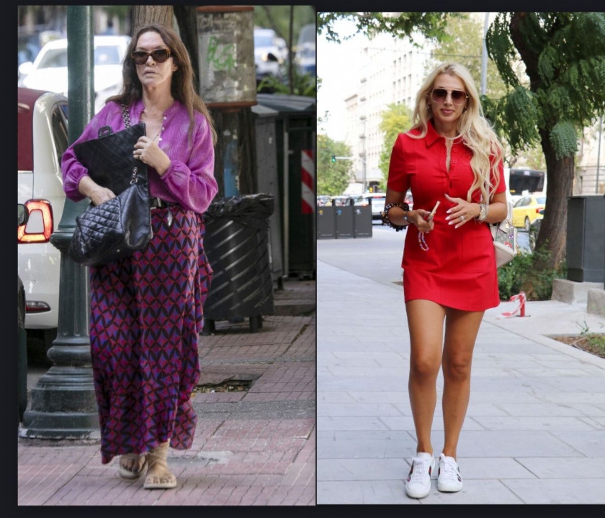 Η μάξι φούστα της Μπάρμπα και το μίνι της Σπυροπούλου