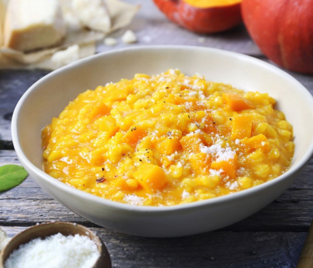 Ριζότο κολοκύθας - Φθινοπωρινό και θρεπτικό